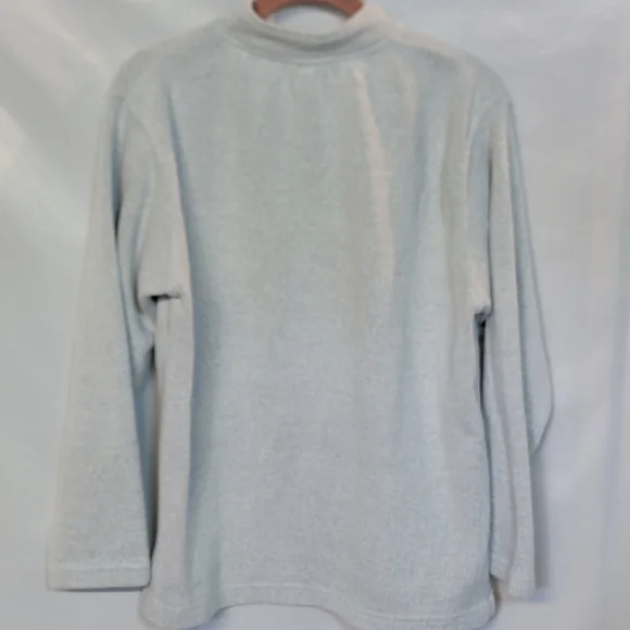 ESY Surf Co. Gray Pullover Quarter Zip - Picture 2 of 8